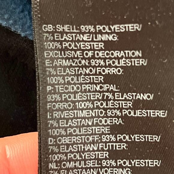 The North Face fleece lined full zip jacket women’s - Picture 6 of 6